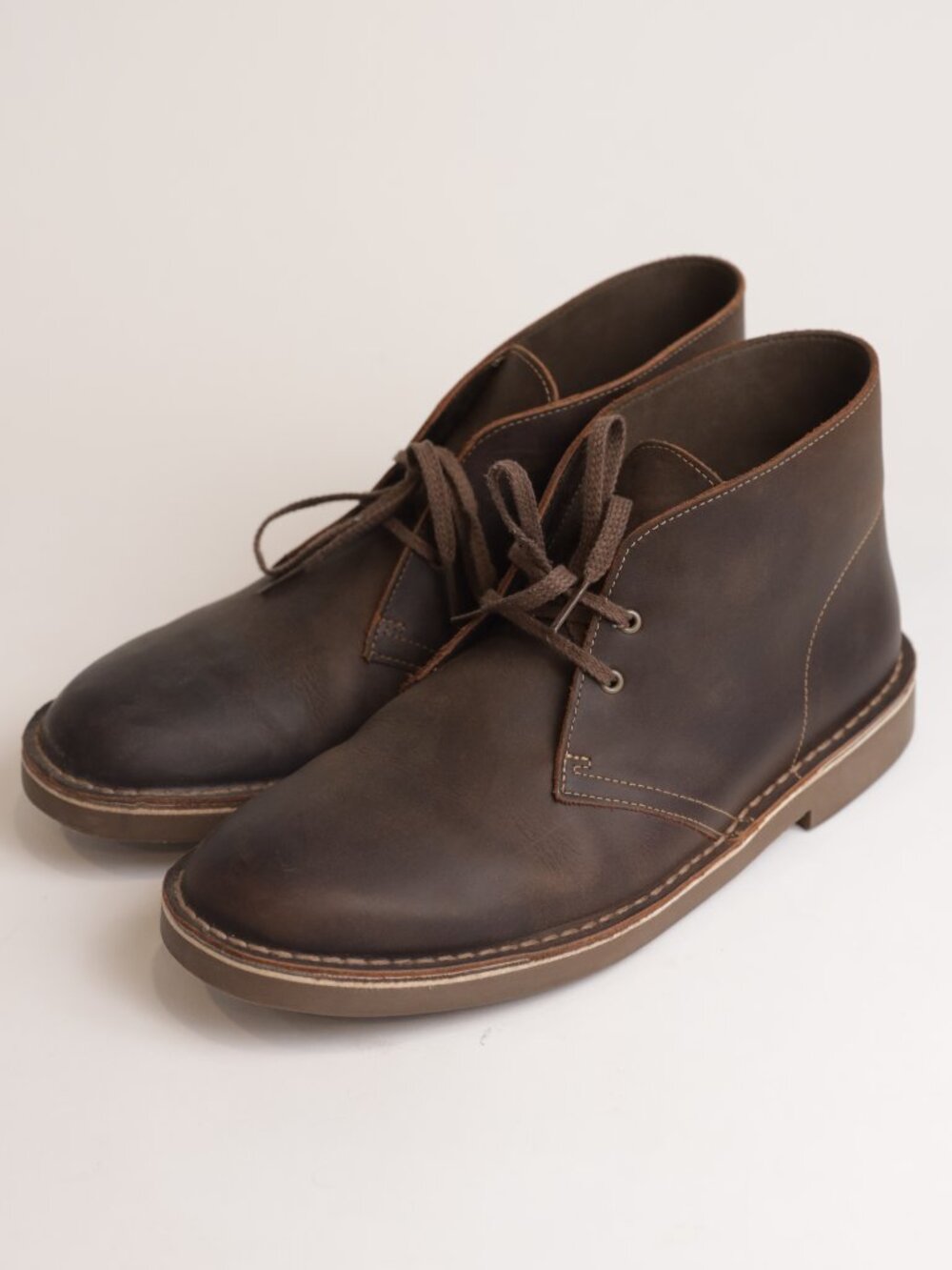 Clarks Bushacre 2 Chukka Desert Boot Beeswax Brown Size 10.5